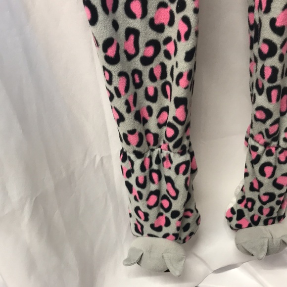 KatNap animal Print Footie Pajamas - Picture 4 of 10